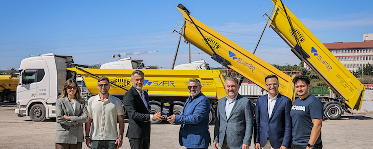 Safir Proje Mühendislik’e 23 adet Meiller Damper