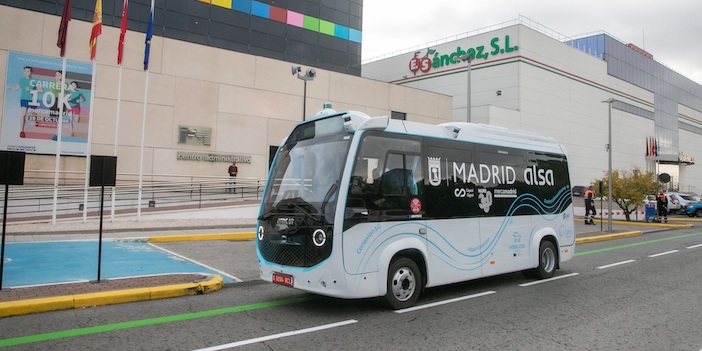 Otokar’ın Otonom e-Centro’su İspanya’da  Yolcu Taşımaya Başladı