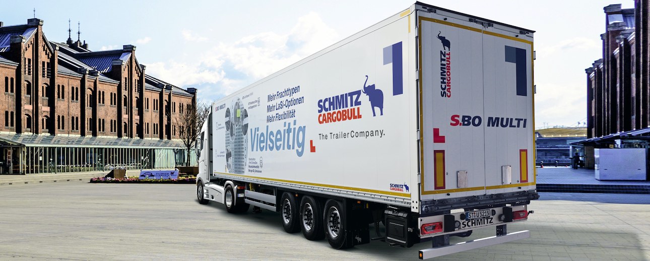 Schmitz Cargobull’dan Yeni Askılı Tekstil Taşıyıcı Semi-treyler: S.BO MULTI