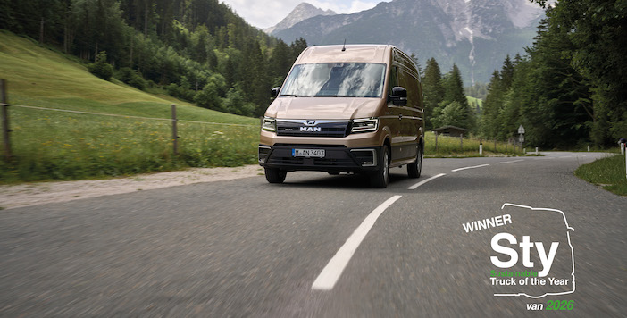MAN TGE Next Level, “2026 Yılının Sürdürülebilir Hafif Ticari Aracı” seçildi
