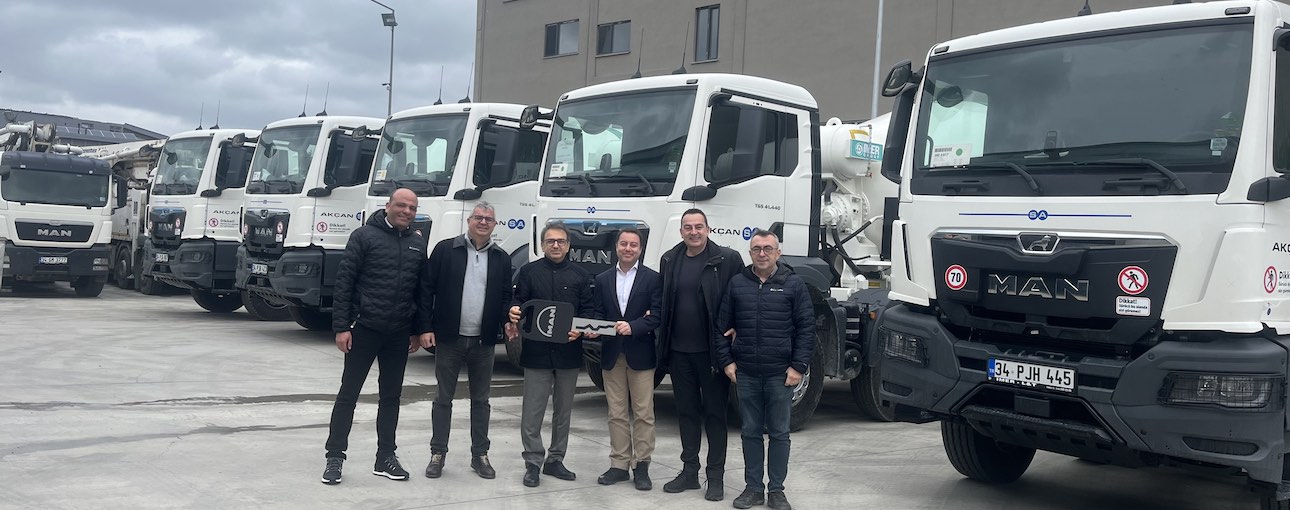 MAN’dan Akçansa’ya 19 adet yeni MAN TGS kamyon teslimatı