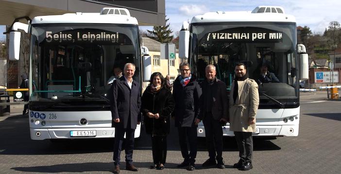 TEMSA’dan Litvanya’ya 15 adet MD9 electriCITY teslim etti