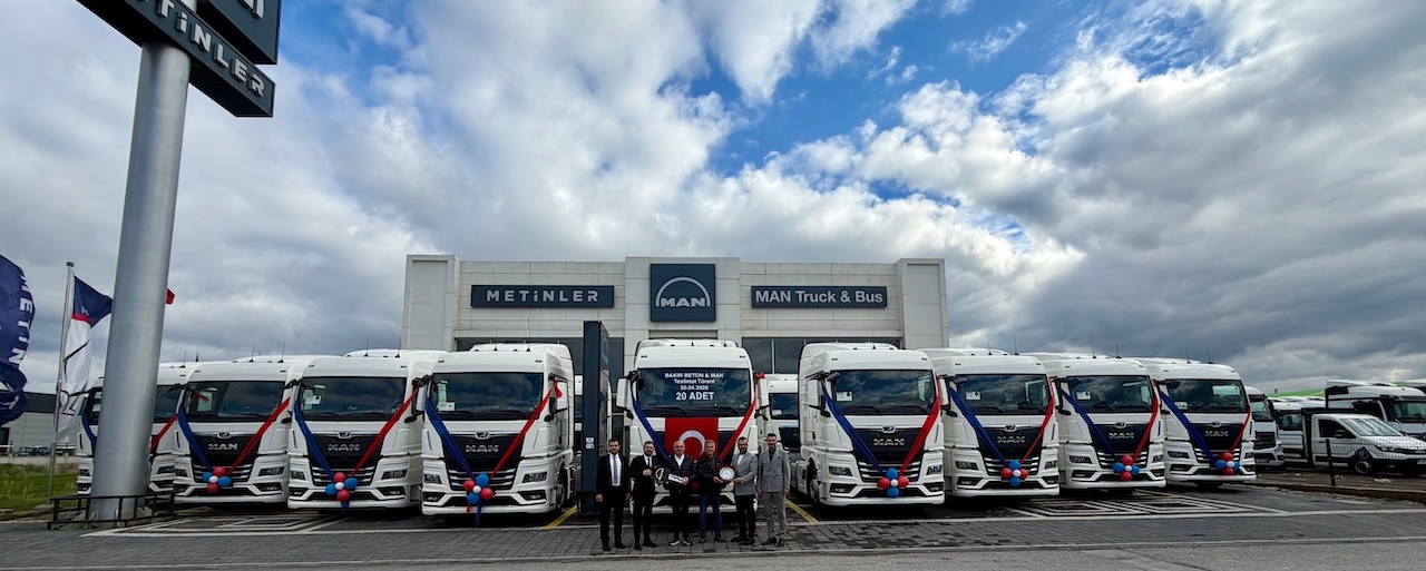 Bakır Beton, filosunu 20 adet MAN ile güçlendirdi