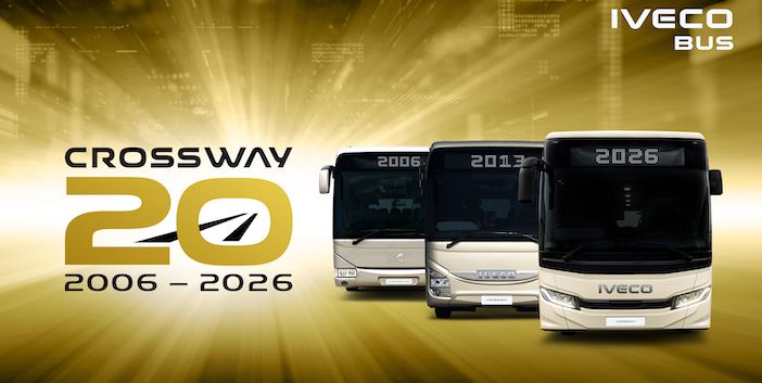 İkonik IVECO BUS CROSSWAY 20 Yaşında
