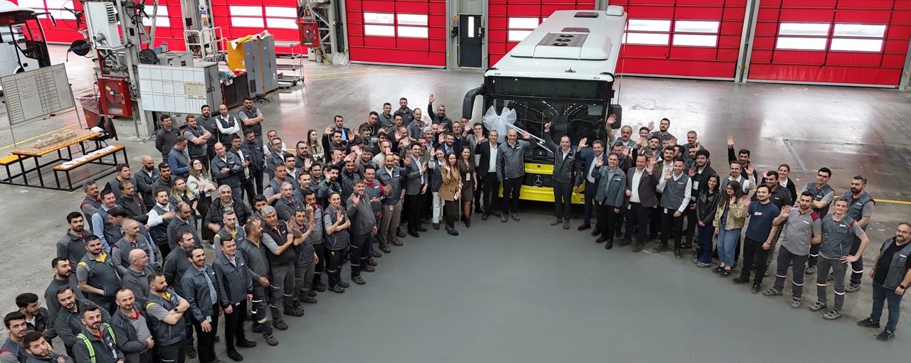 Otokar Üretimi İlk Mercedes-Benz Conecto Otobüs Banttan İndi
