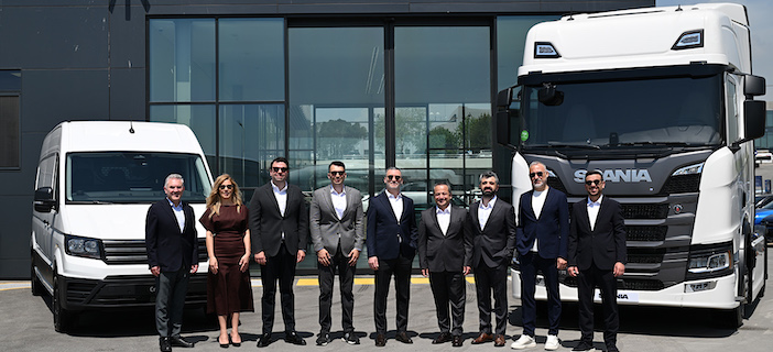 Evolog Lojistik, filosunu Scania 560R ve Crafter Panelvan LWB araçlarla güçlendirdi