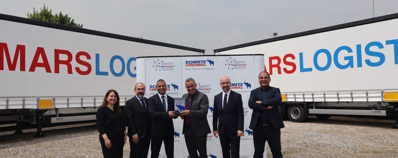 Schmitz Cargobull’dan Mars Logistics’e 500 adet S.CS Mega DB tipi tenteli treyler