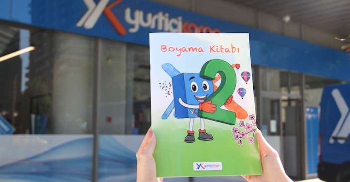 Yurtiçi Kargonun Çocuklara Özel Boyama Kitabı Projesi
