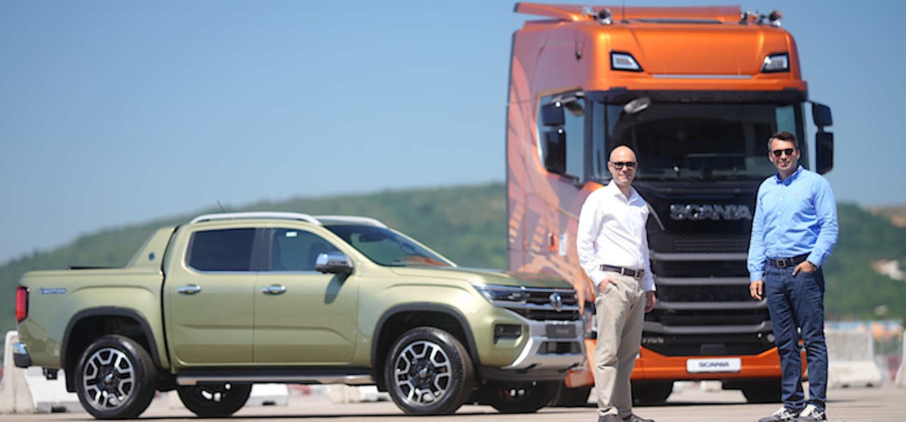 Scania ve Volkswagen Ticari Araç Test Sürüş Etkinliğinde Bir Araya Geldi