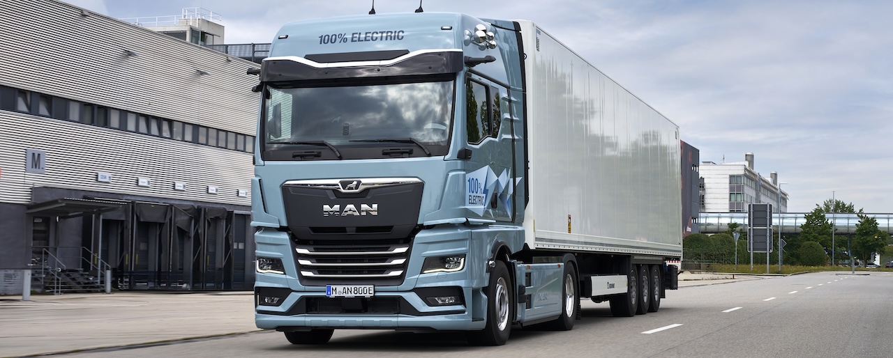 MAN Bir Yılda 1.300 Elektrikli Kamyon Üretti
