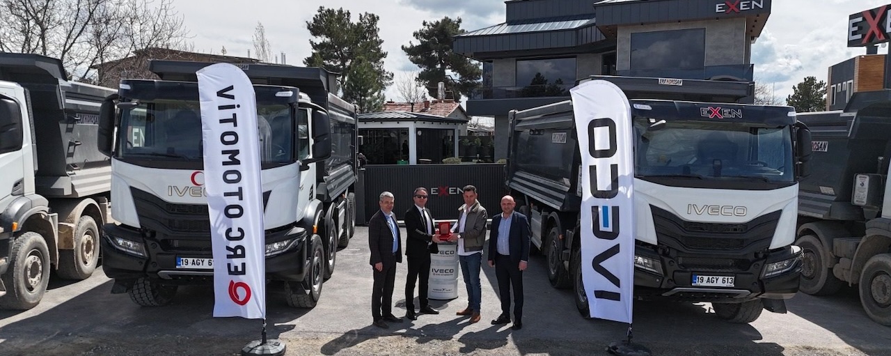 IVECO’dan EXEN Grup’a 20 adet T-WAY 8x4 damperli kamyon