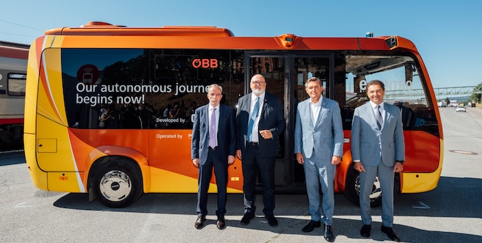 Otokar'ın Otonom e-Centro Avusturya'da
