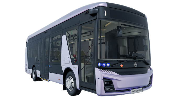TEMSA’nın elektrikli otobüsü Avenue Neo’nun tasarımına Avrupa’dan iki ödül