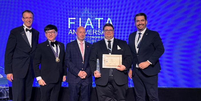 UTİKAD Adayı Ozan Durak, FIATA Genç Lojistik Profesyonelleri Ödülü'nde Dünya Birincisi Oldu