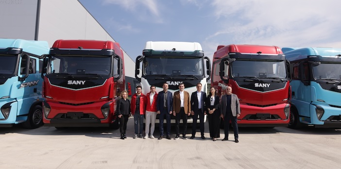 SANY–FMT’den Anka Hazır Beton’a 5 Adet Elektrikli Çekici Teslimatı