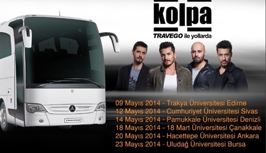 Travego Firarda, Kolpa ile yollarda!