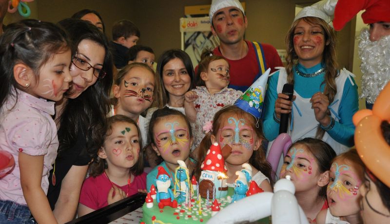 Minik Cevalılar, ailelerini ziyaret etti